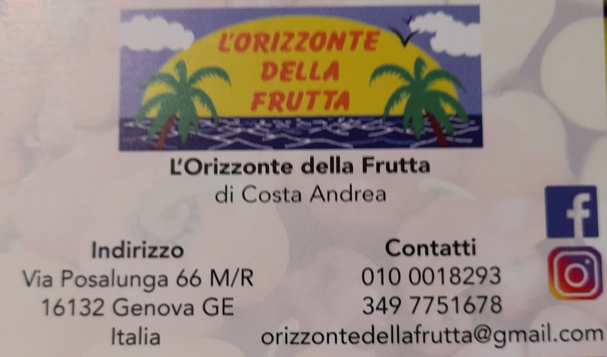 orizzonte della frutta